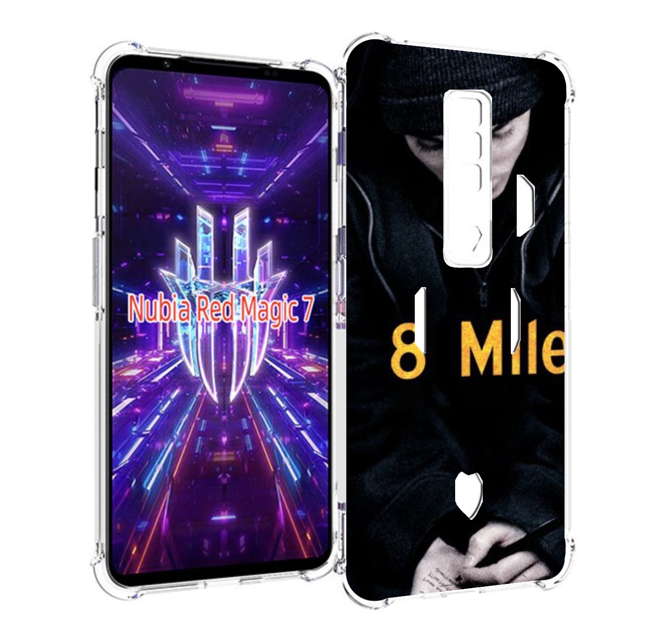 

Чехол MyPads 8 миля для ZTE Nubia Red Magic 7, Прозрачный, Tocco