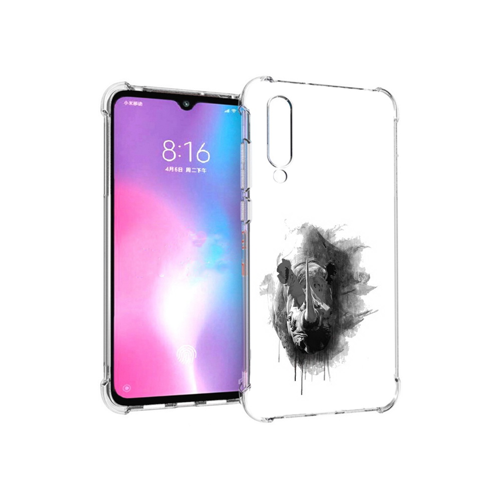 

Чехол MyPads Tocco для Xiaomi Mi CC9 носорог (PT134127.292.523), Прозрачный, Tocco