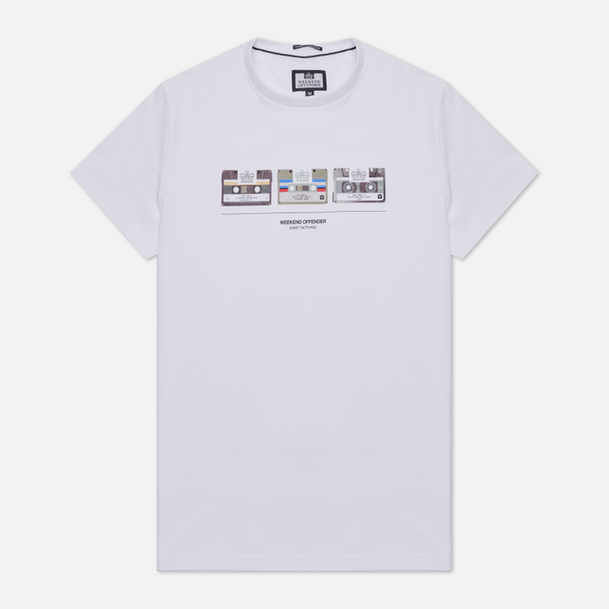 

Футболка мужская Weekend Offender PTSS2205-WHT белая 3XL, PTSS2205-WHT