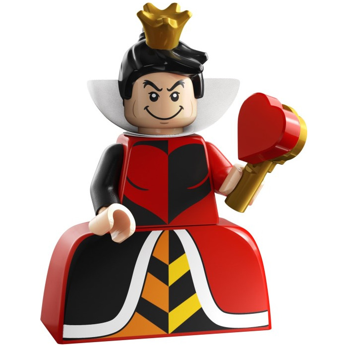 Конструктор LEGO Minifigures Disney 100 71038-07 Королева Червей, 1шт