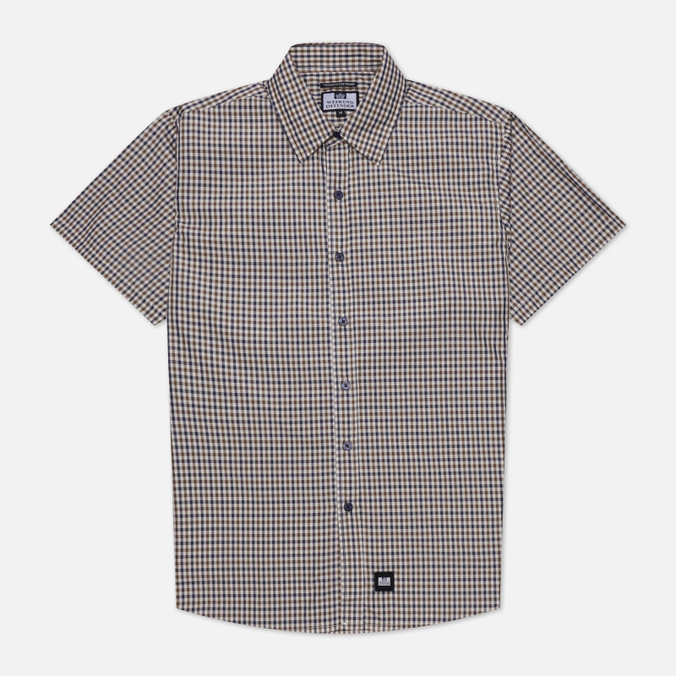 

Рубашка мужская Weekend Offender SHSS2202-HSCHCK коричневая L, SHSS2202-HSCHCK