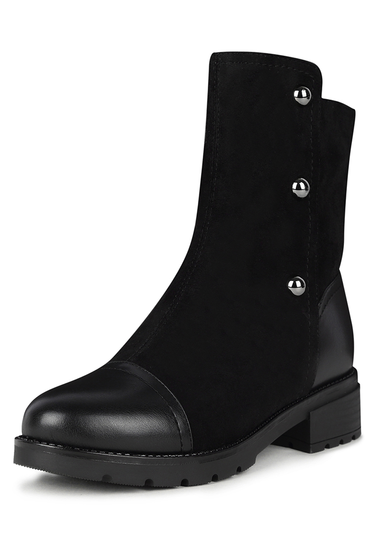 

Полусапоги женские T.Taccardi K0606HW-4 черные 39 RU, Черный, K0606HW-4
