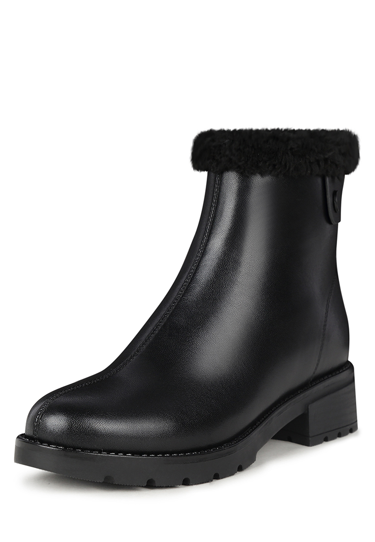 

Полусапоги женские T.Taccardi K0606HW-5 черные 36 RU, Черный, K0606HW-5