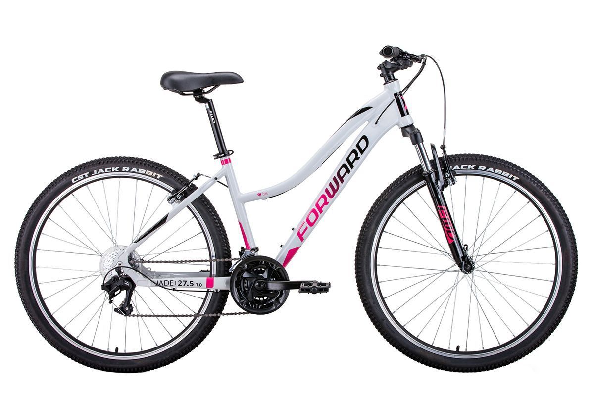 

Велосипед Forward JADE 27,5 1.0 (2022) серый 16.5", JADE 27,5 1.0