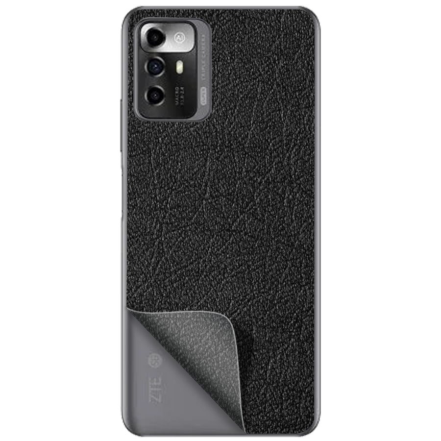 

Пленка защитная гидрогелевая Krutoff для ZTE Voyage 30 задняя сторона (кожа черная)