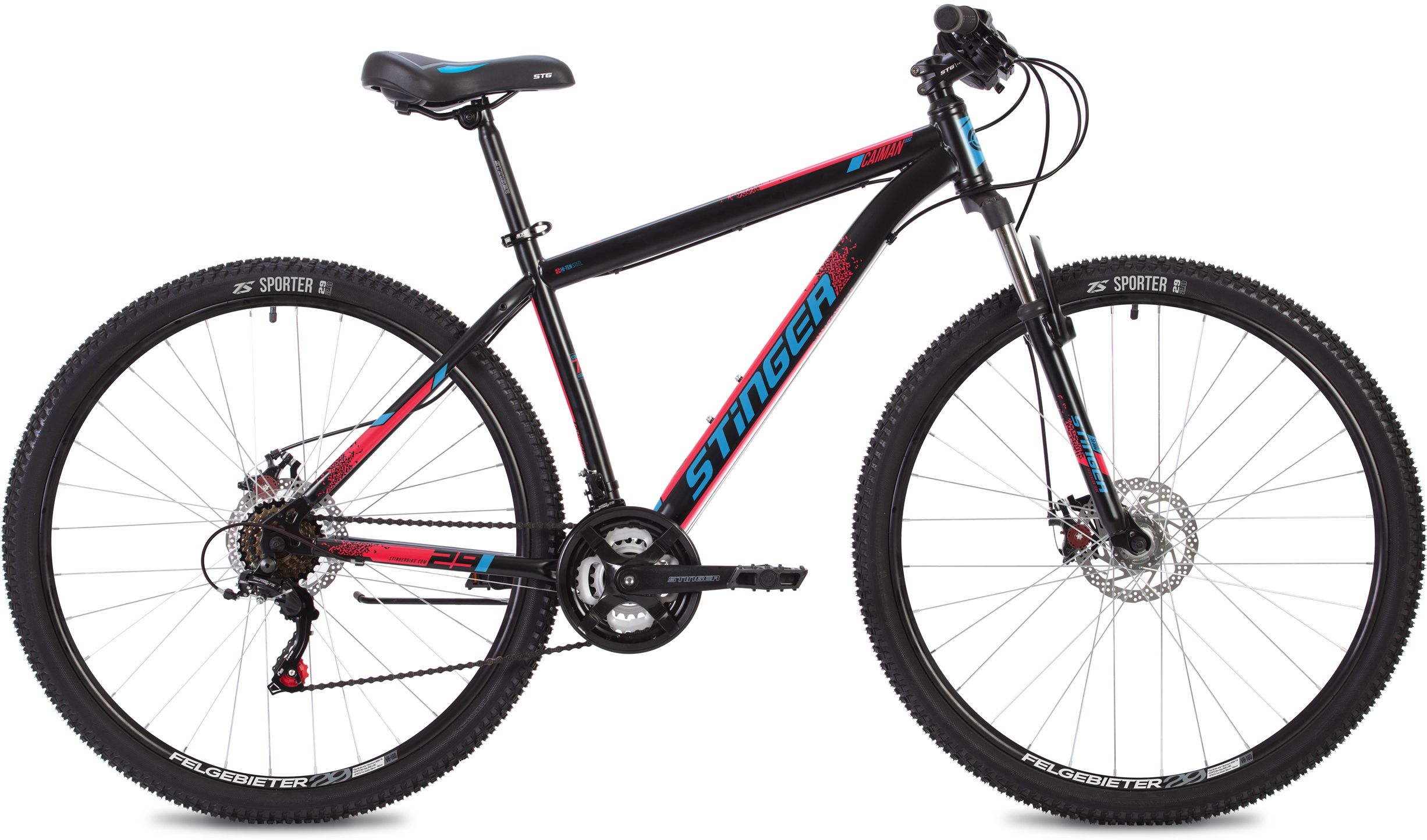 

Велосипед STINGER 26" CAIMAN D (2022) зеленый 16" HQ-0013837, 26 Caiman D