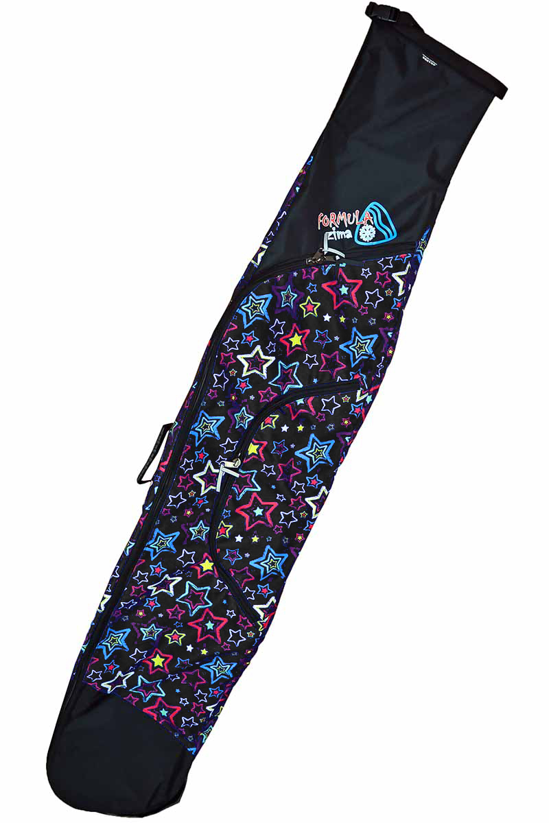 фото Чехол для сноуборда с лямками "variant", звезды на черном formulazima