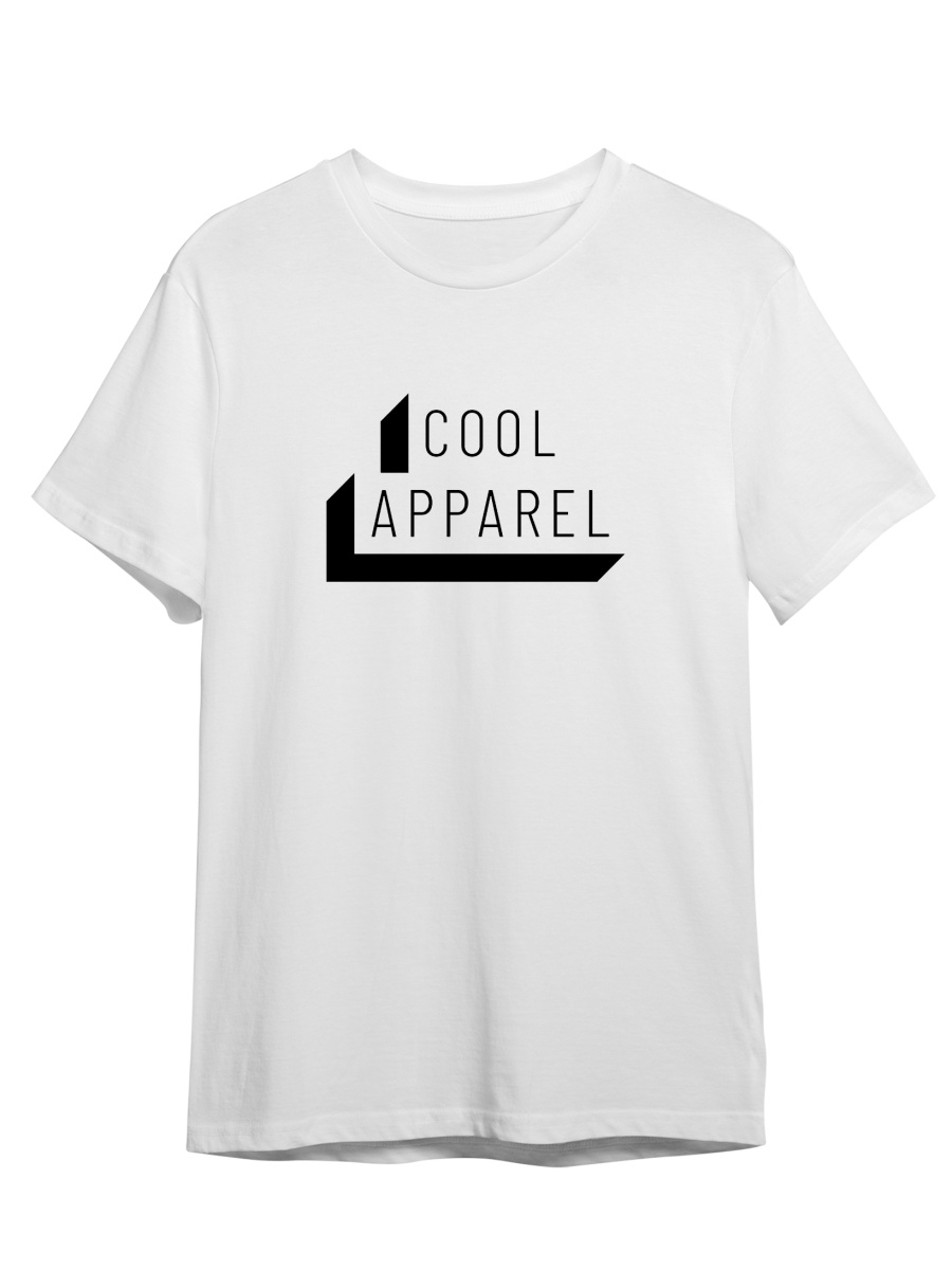 фото Футболка унисекс сувенирshop cool apparel/минимализм белая 2xl (52-54)