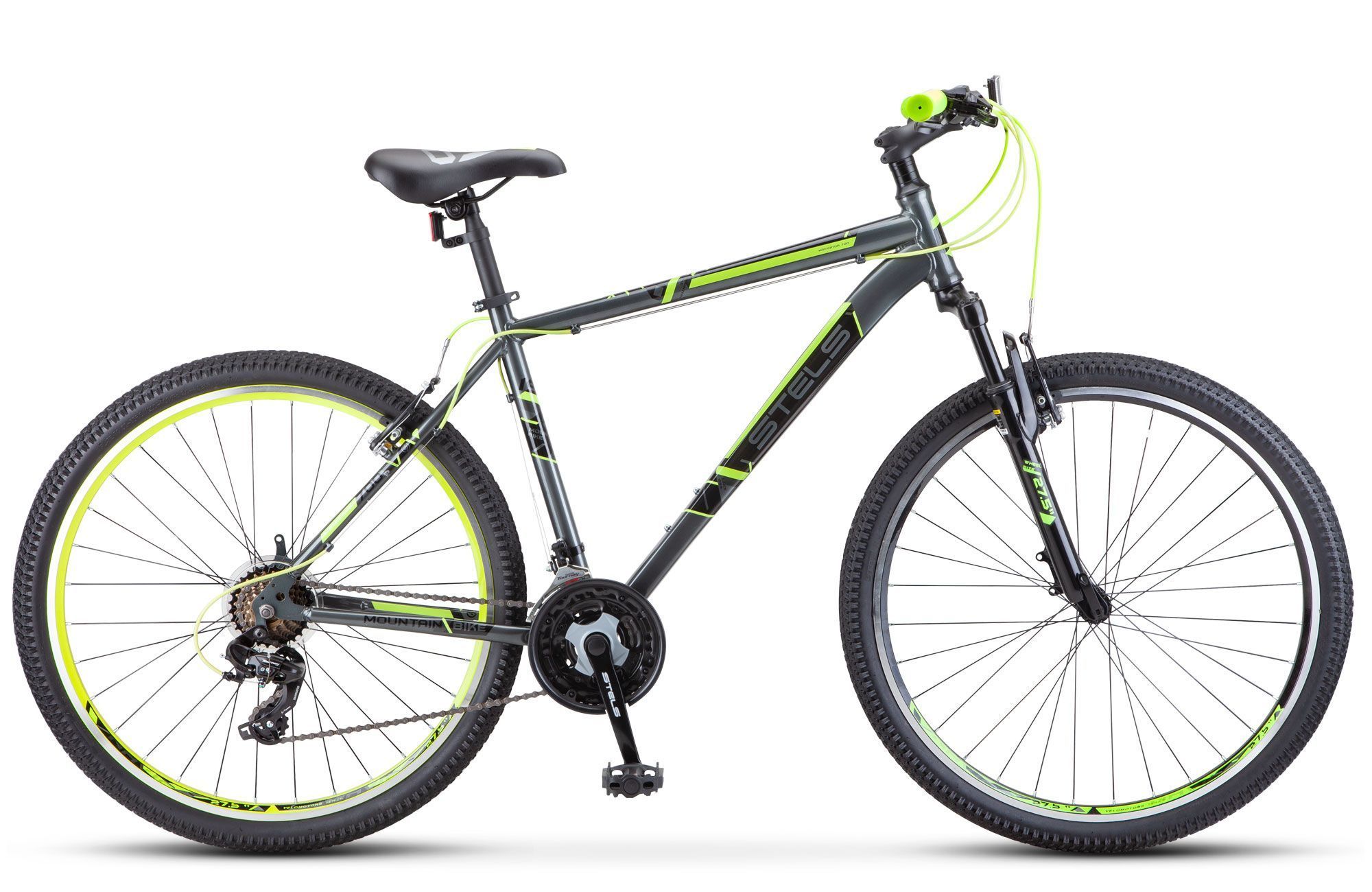 

STELS Велосипед Stels Navigator 700 V 27.5 F020 Черный матовый 19, Navigator 700 V 27.5