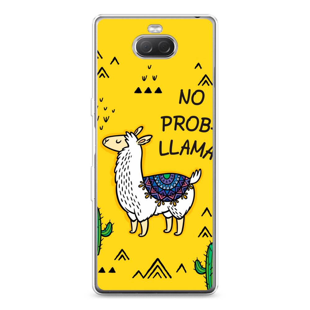 

Силиконовый чехол "No probLLama" на Sony Xperia XA3 Ulta, 53950-2