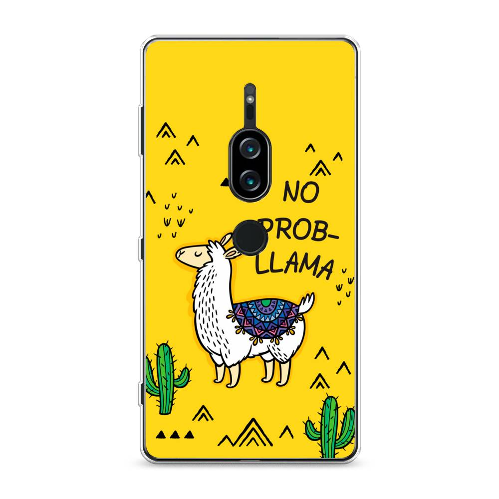 

Силиконовый чехол "No probLLama" на Sony Xperia XZ2 Premium, 53350-2