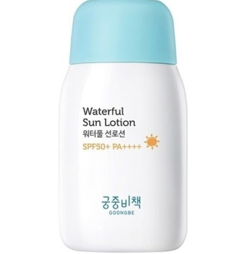 

Солнцезащитный детский лосьон GOONGBE Waterful Sun Lotion SPF50+ PA++++ 80 г, 8715188