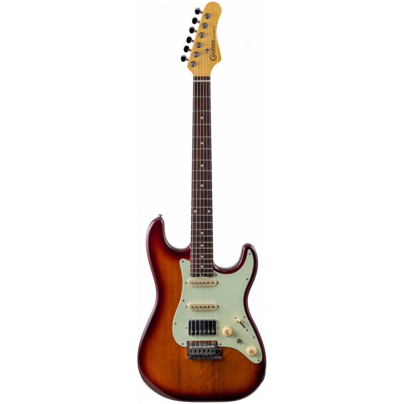 Crafter Charlotte silhouette Rs Tobacco Sunburst - Электрогитара 58465₽