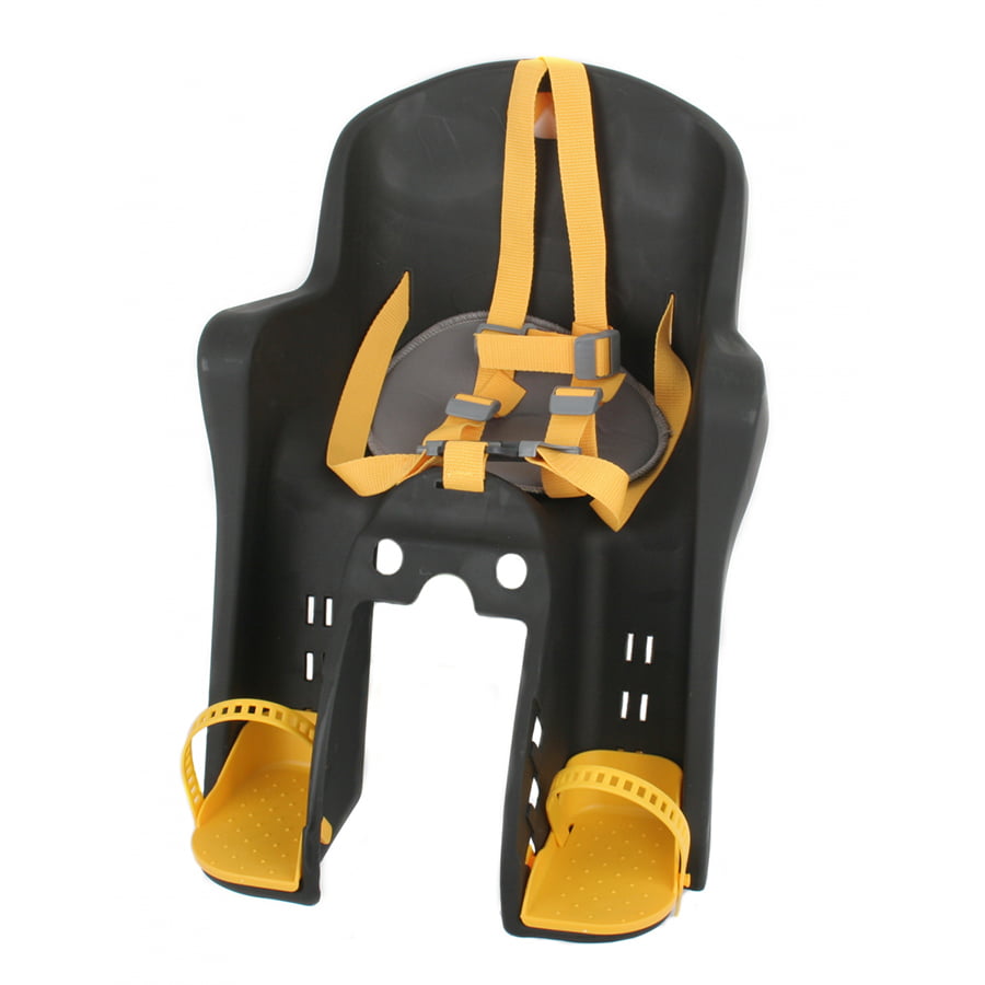 Детское велокресло заднее New Vision BG-6 черный; желтый