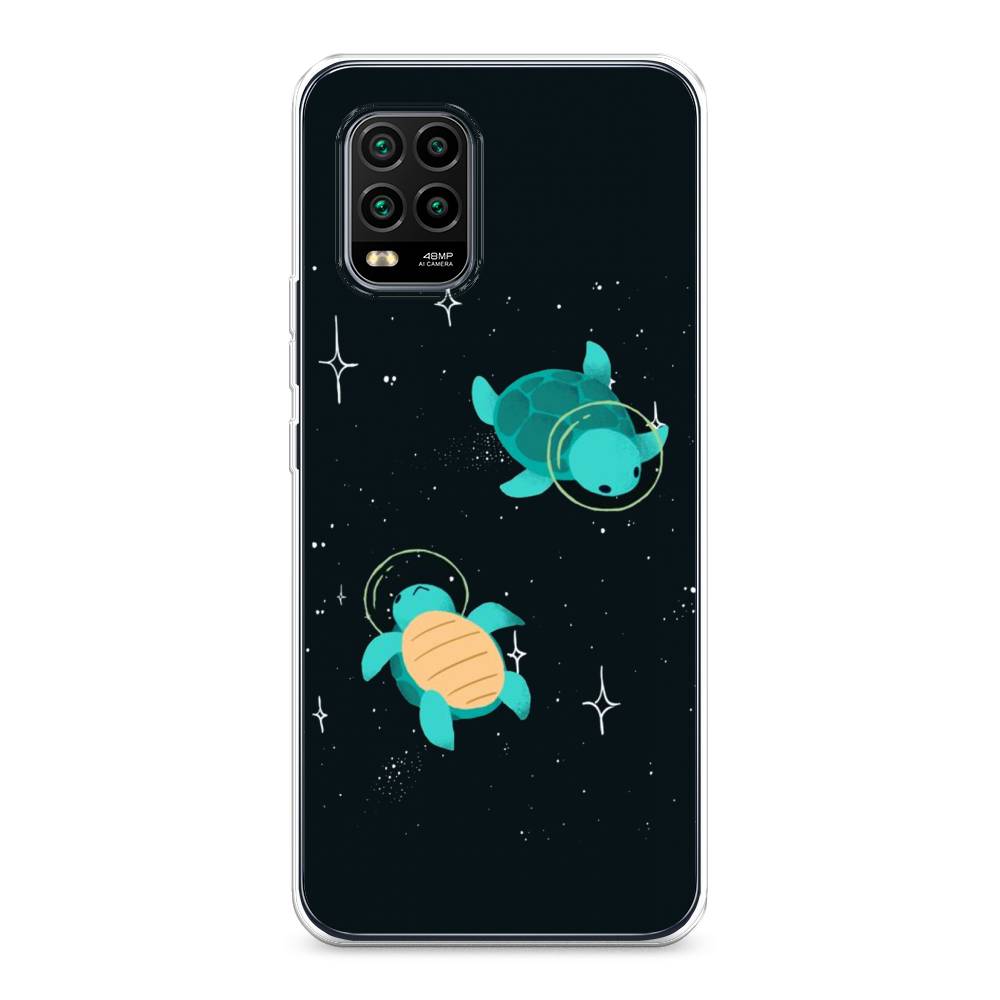 

Чехол Awog на Xiaomi Mi 10 Lite "Черепашки космонавты", Разноцветный, 38550-4