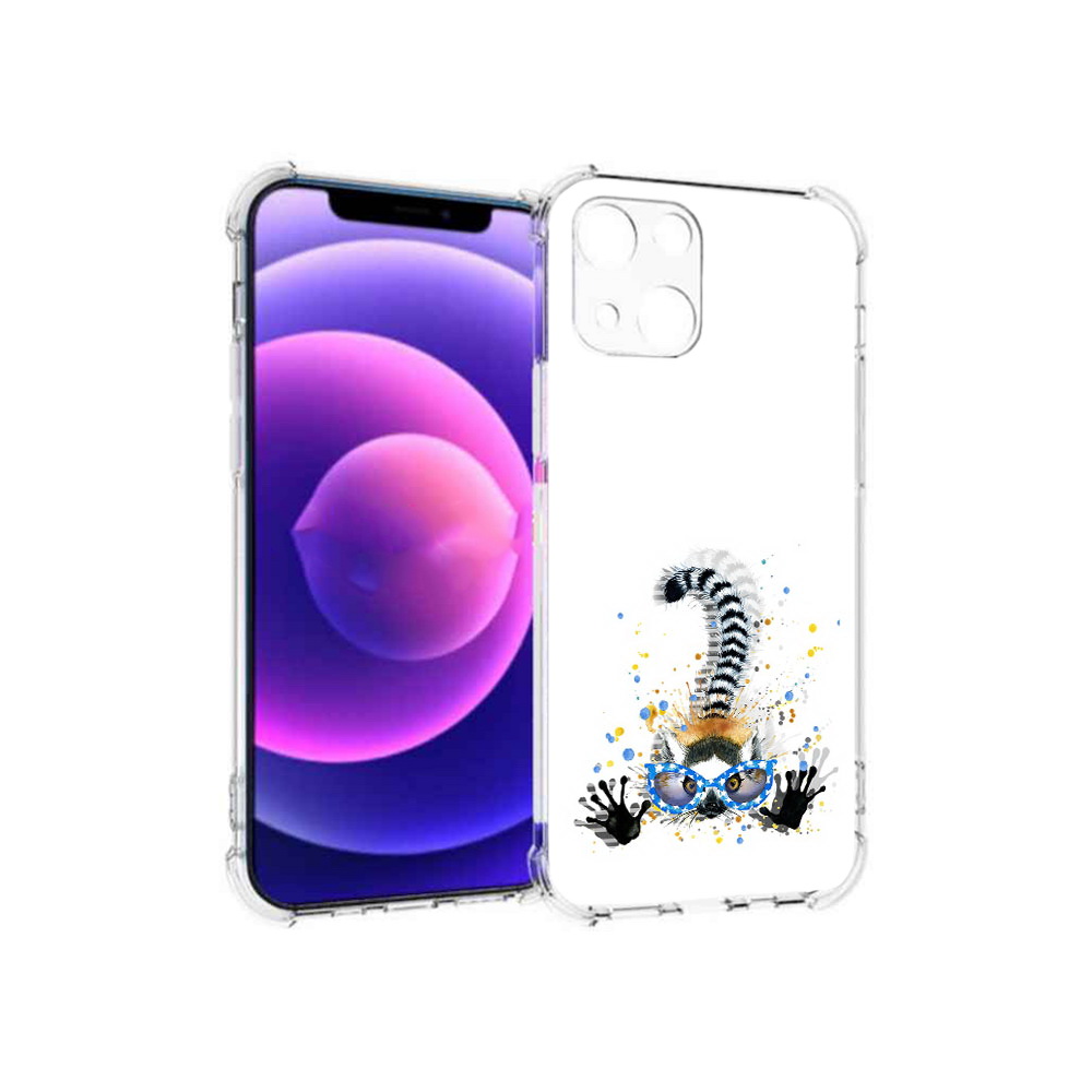 

Чехол MyPads Tocco для Apple iPhone 13 mini лямур (PT162959.608.454), Прозрачный, Tocco