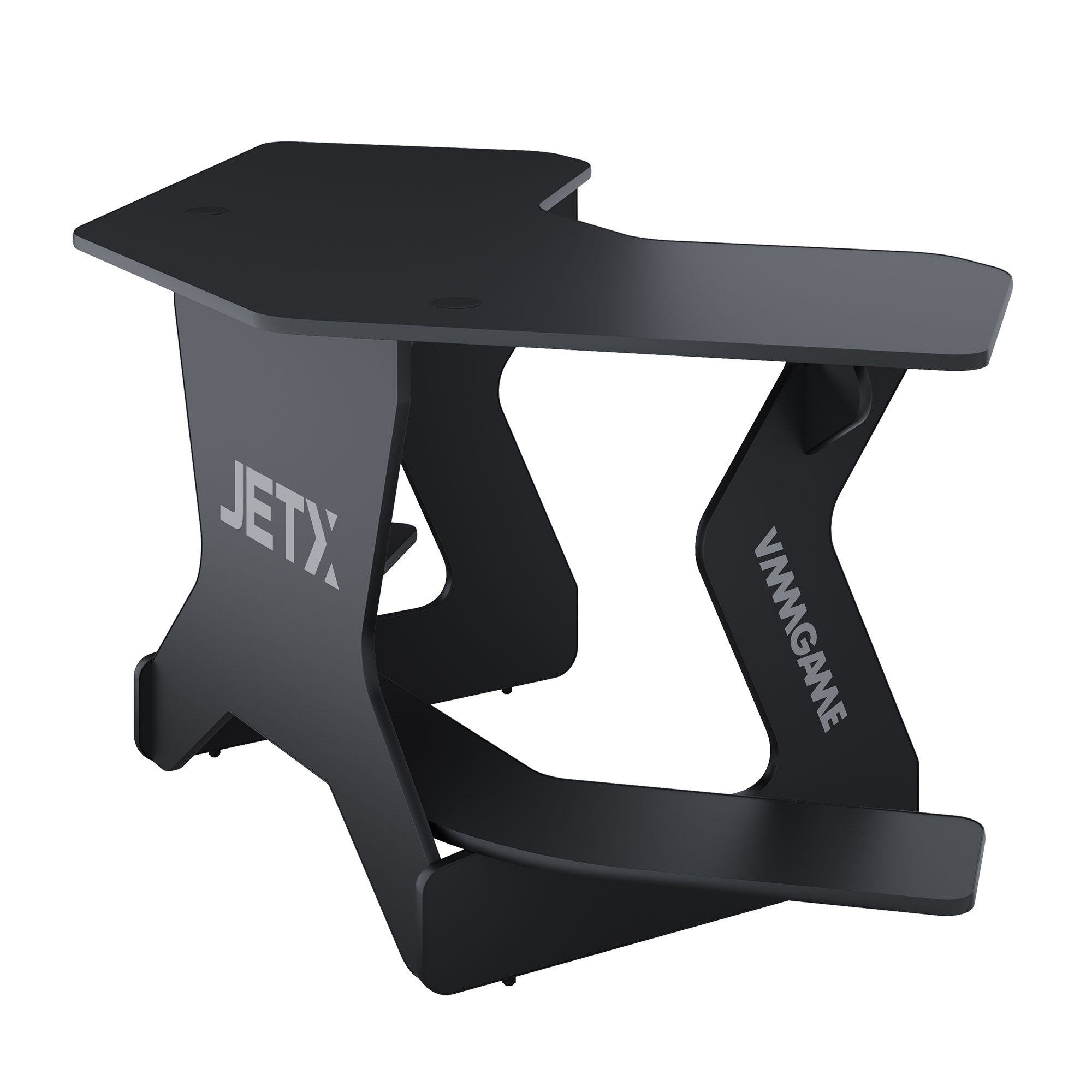 Игровой угловой компьютерный cтол VMMGAME JETX DARK BLACK, SF-1BBK