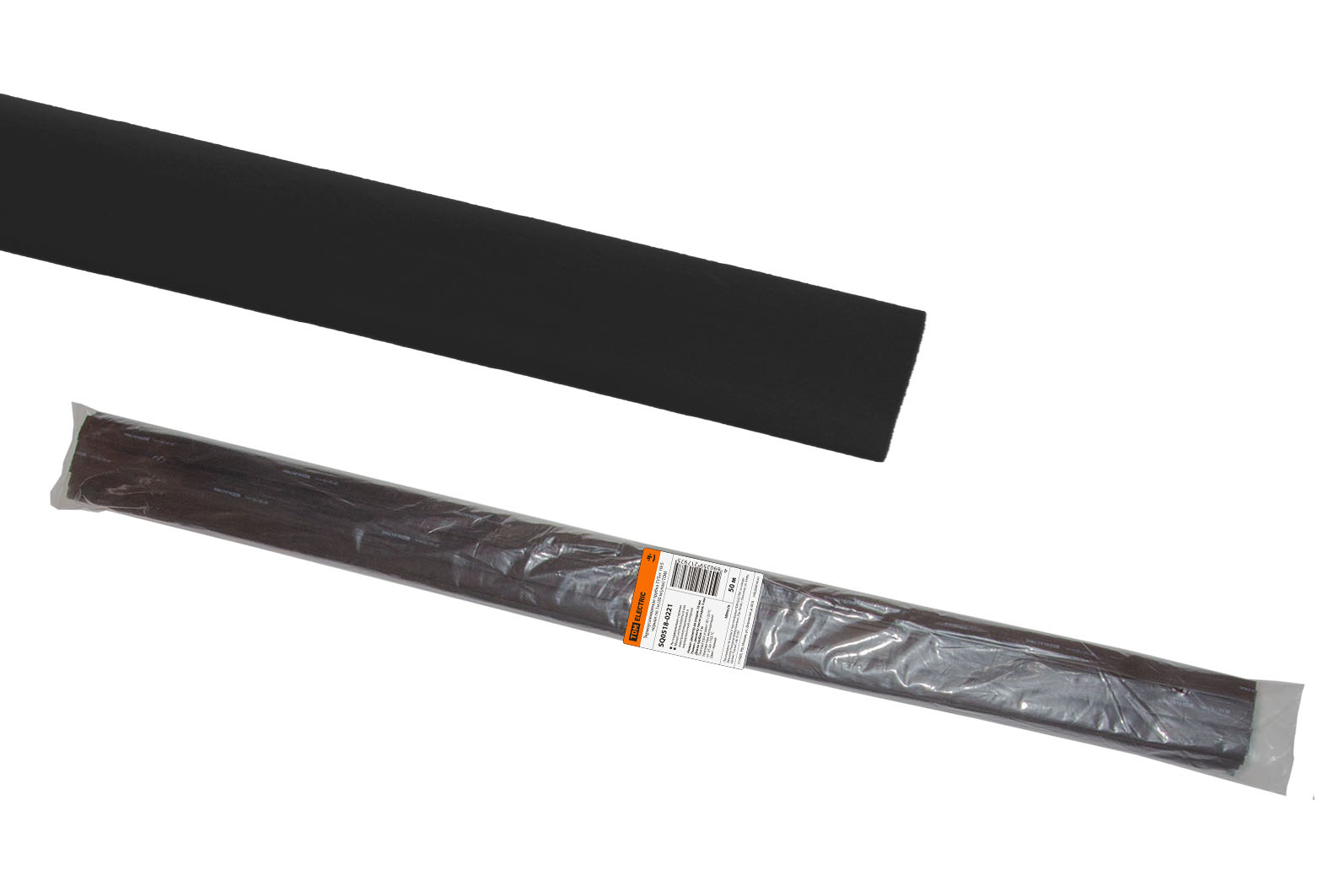 Термоусаживаемая трубка TDM ELECTRIC ТУТнг 10/5 черная по 1м (50 м/упак) SQ0518-0221 термоусаживаемая трубка тутнг 20 10 черная в коробке 10 м упак tdm