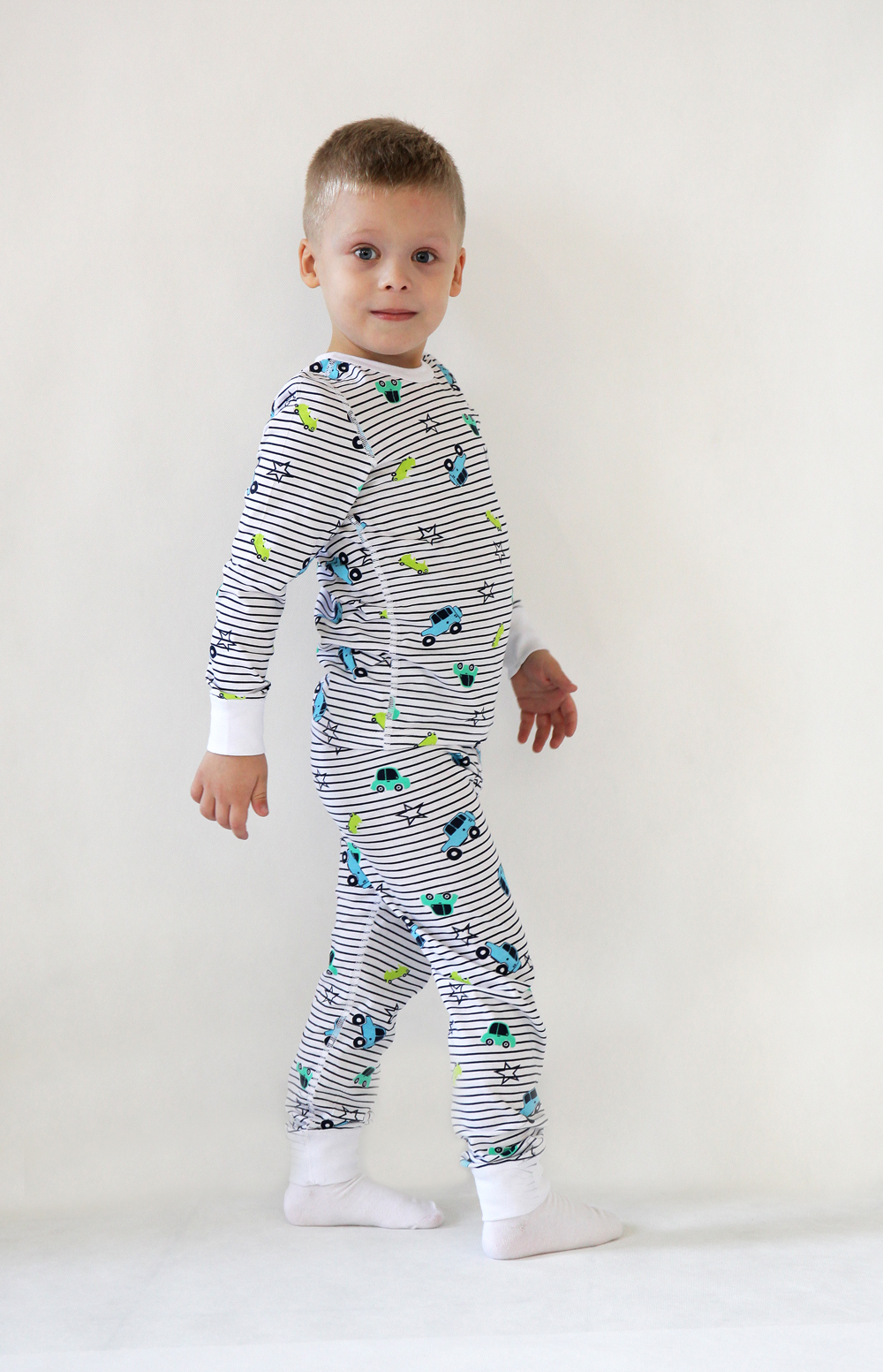 Пижама детская Guahoo G25-3122SET/W001, белый, 98 пижама для кукол 40 44 см 3 вещи текстиль на липучках