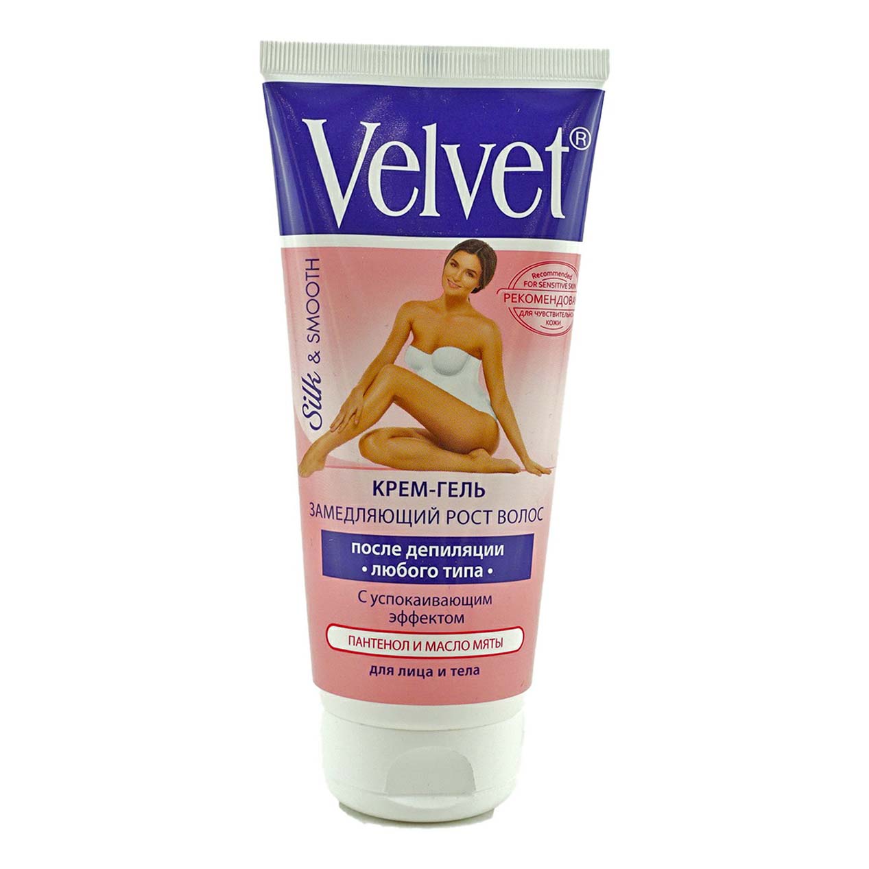 Купить Крем-гель после депиляции Velvet замедляющий рост волос с успокаивающим эффектом 200 мл