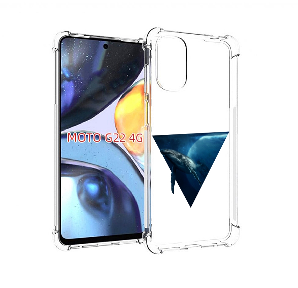 

Чехол MyPads 3D кит для Motorola Moto G22 4G, Прозрачный, Tocco