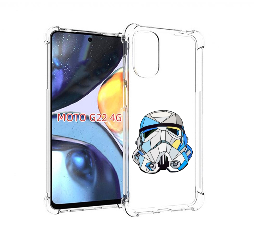 

Чехол Mypads Star Wars Дарт Вейдер Для Motorola Moto G22 4G, Прозрачный, Tocco