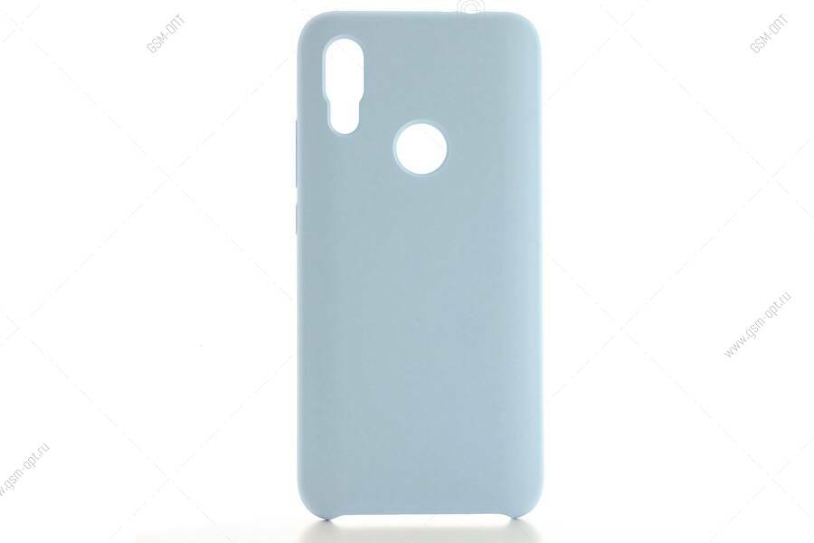 

Чехол для телефона Xiaomi Redmi 7 silicone cover небесно-голубой