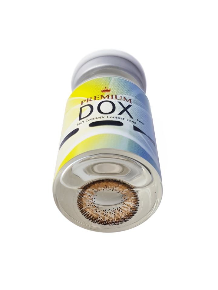 Купить Цветные контактные линзы DOX H17 Honey 0.00;BC:8.6;DIA:14.2(1 линза)