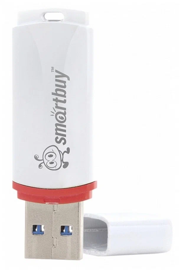 

Флешка SmartBuy Crown White 4Gb SB4GBCRW-W