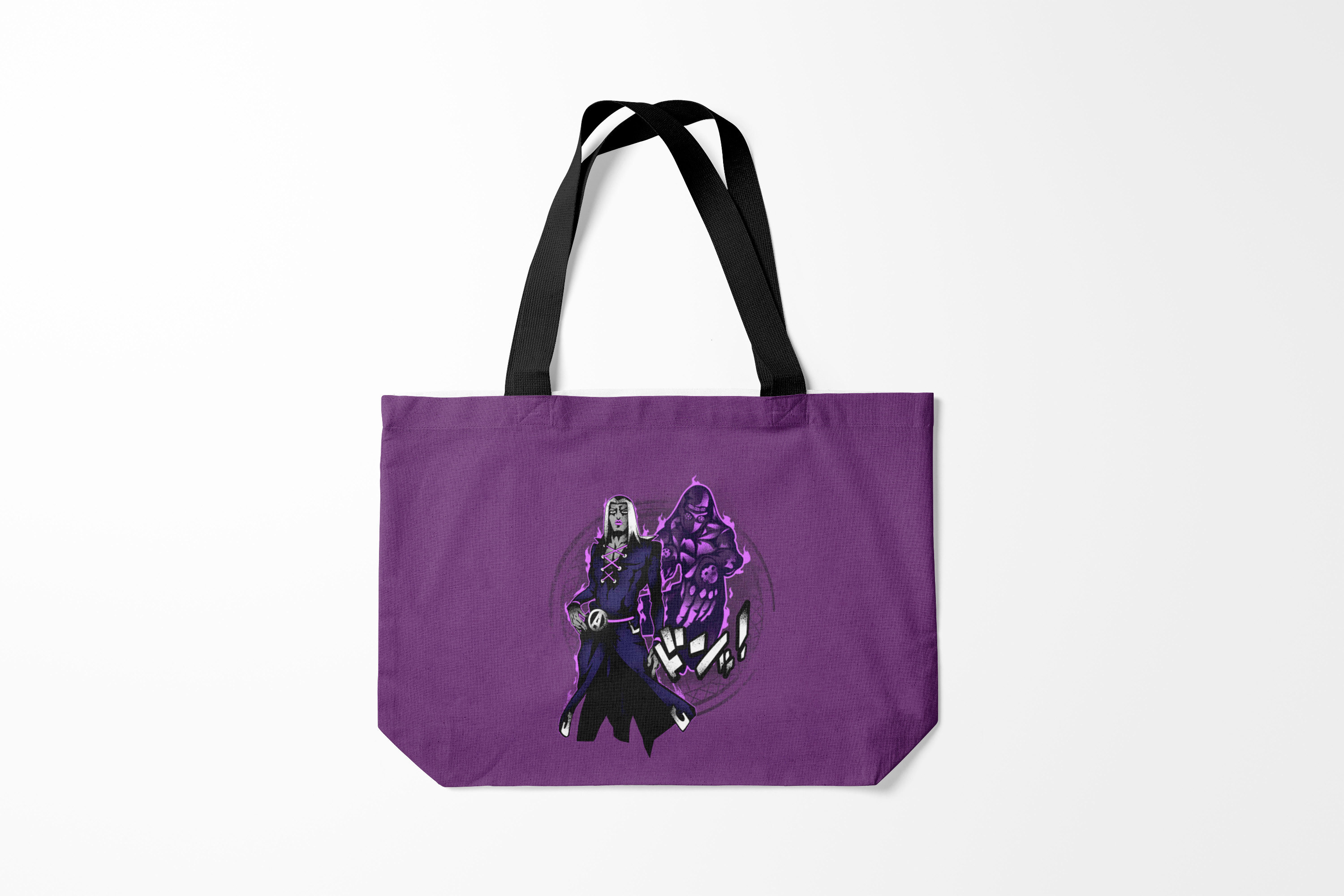 

Сумка шoппер унисекс Burnettie JoJo Bizarre Adventure, фиолетовый, JoJo Bizarre Adventure