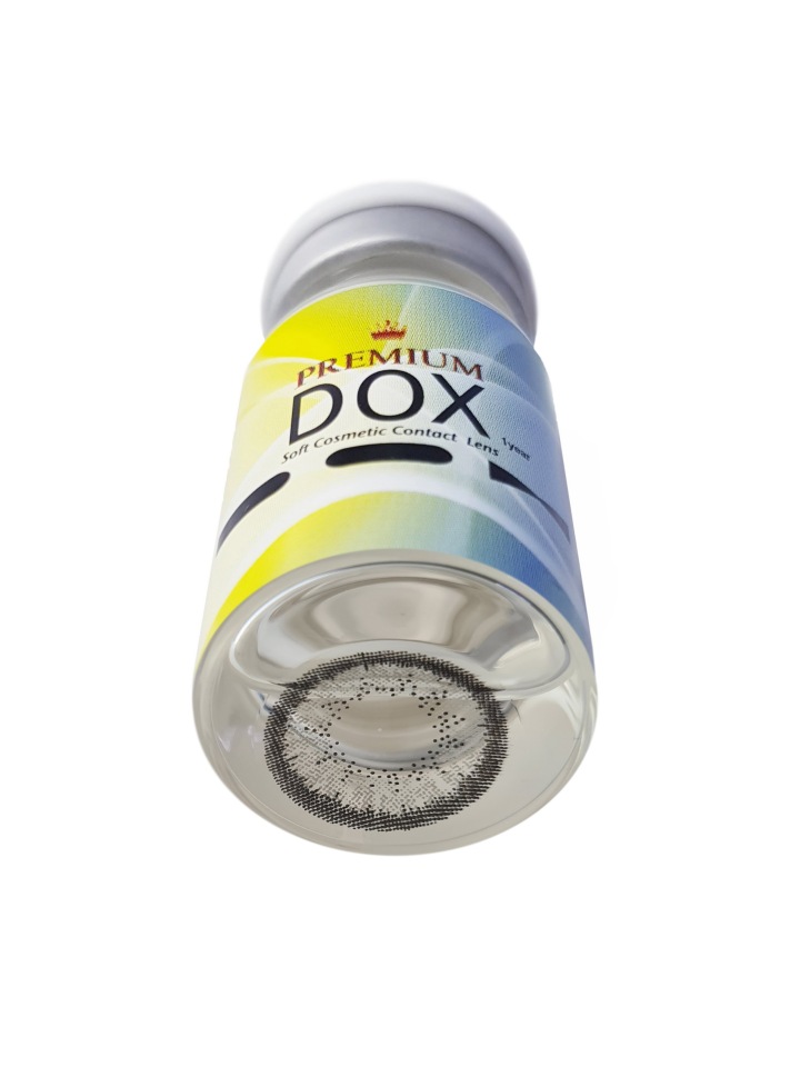 Цветные контактные линзы DOX JS22 Gray -4.0;BC:8.6;DIA:14.2(1 линза)  - купить со скидкой
