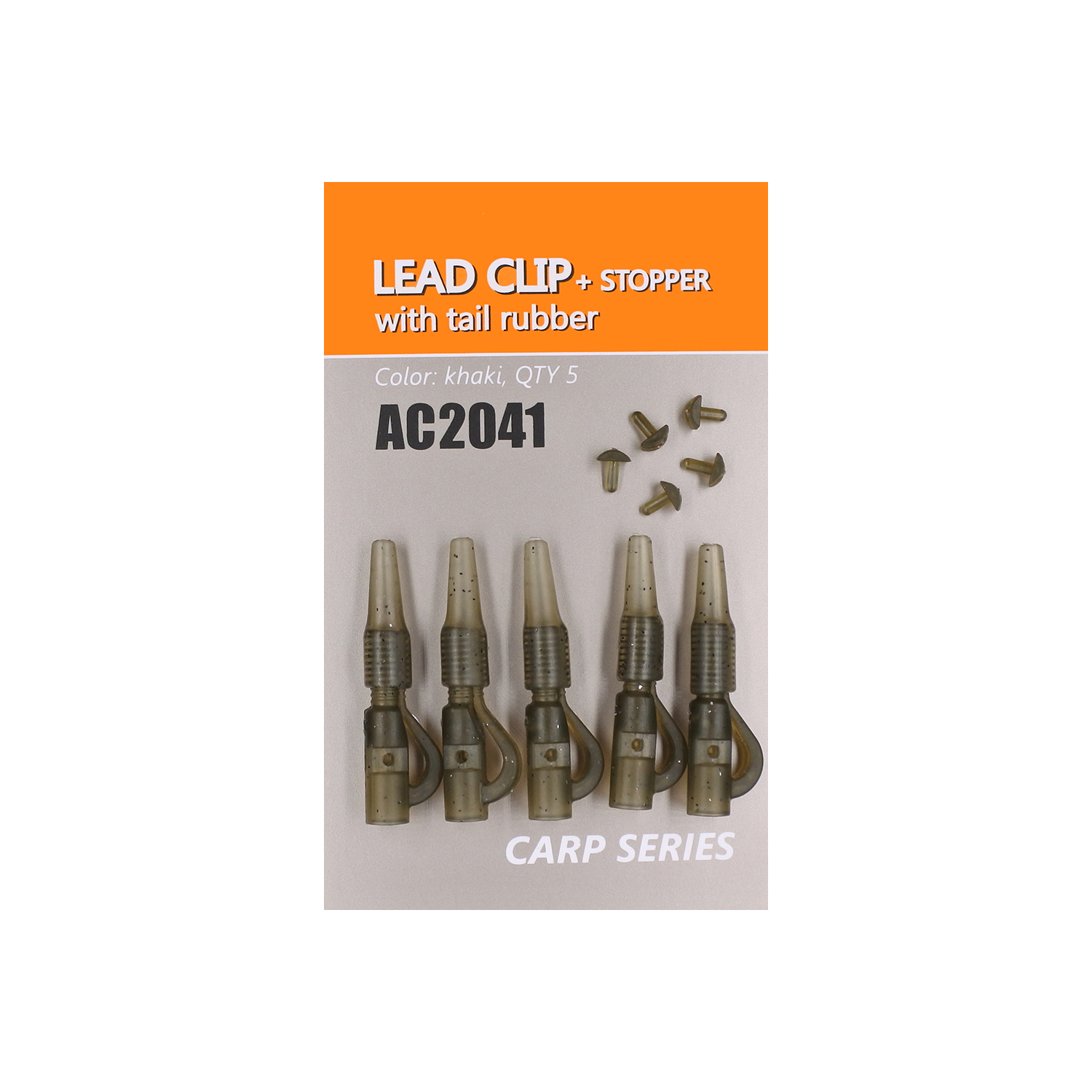 

Клипса безопасная со стопором и конусом ORANGE, упаковка 5 шт. 4823100108393