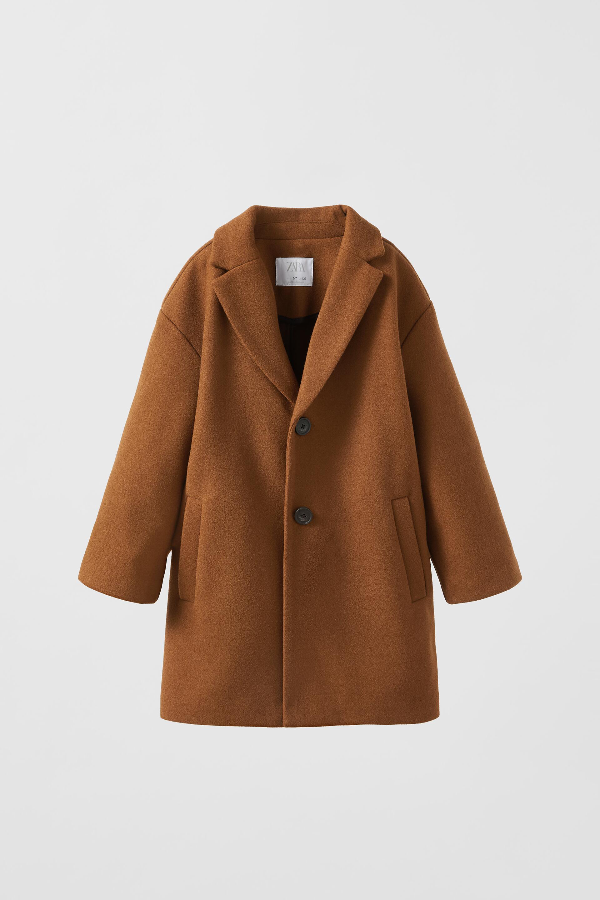 

Пальто детское ZARA 0507075275633, средний верблюд, 128 (доставка из-за рубежа), 05070752756