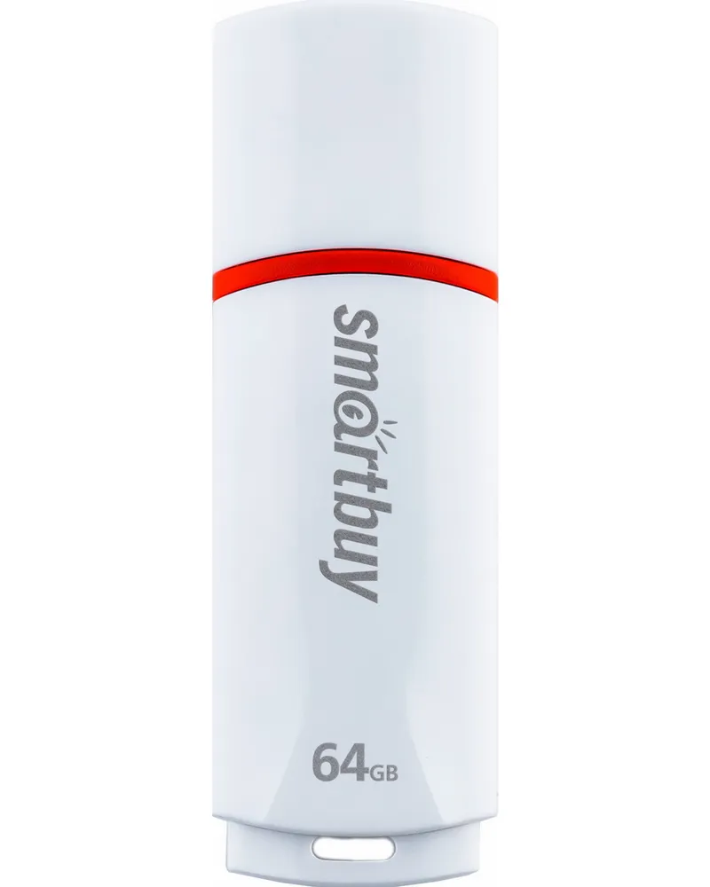 

Флешка SmartBuy Crown 64Gb White SB64GBCRW-W