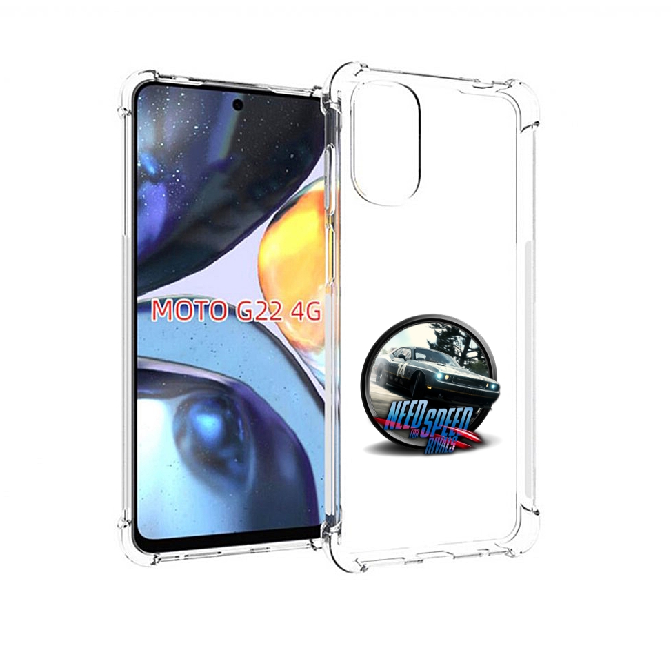 

Чехол MyPads Гонки для Motorola Moto G22 4G, Прозрачный, Tocco