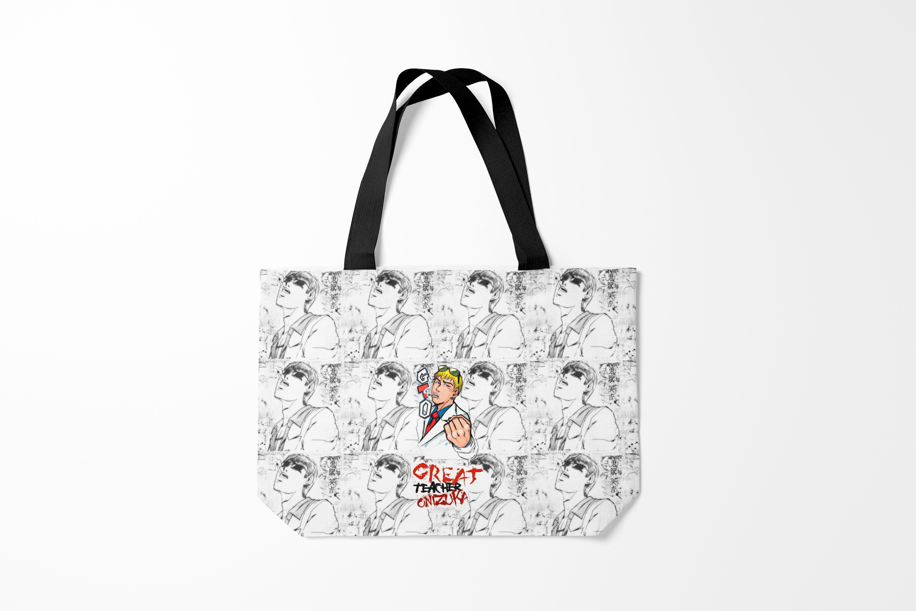 

Сумка шoппер унисекс Burnettie GTO Онидзука, черный, GTO Онидзука