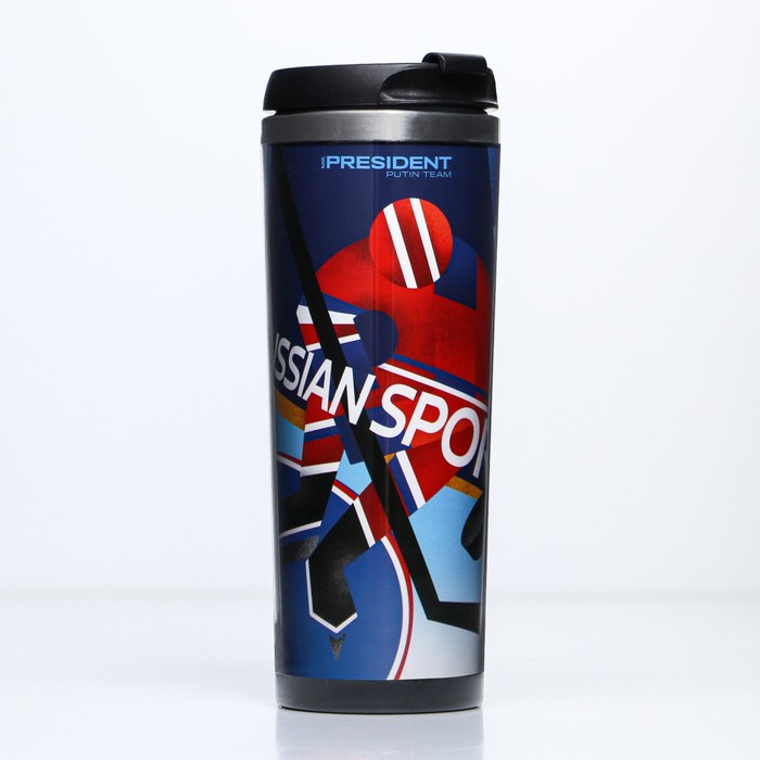 

Термостакан "Hockey", 400 мл, Синий, Mr. President Putin team