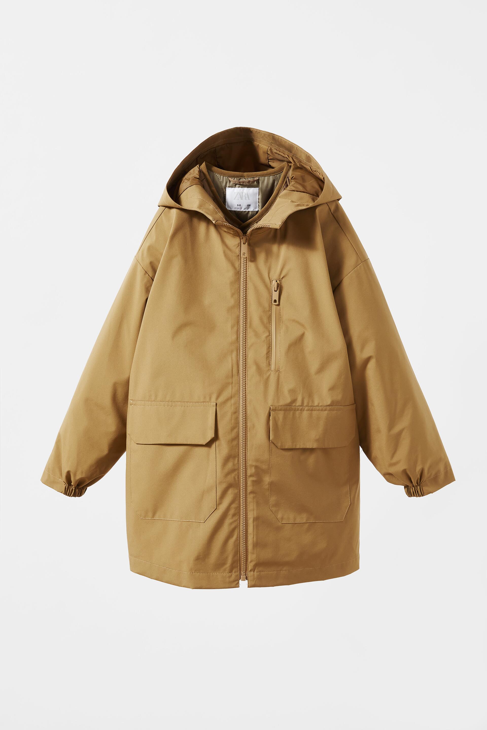 

Ветровка детская ZARA 0790175170735, серо-бежевый, 152 (доставка из-за рубежа), 07901751707