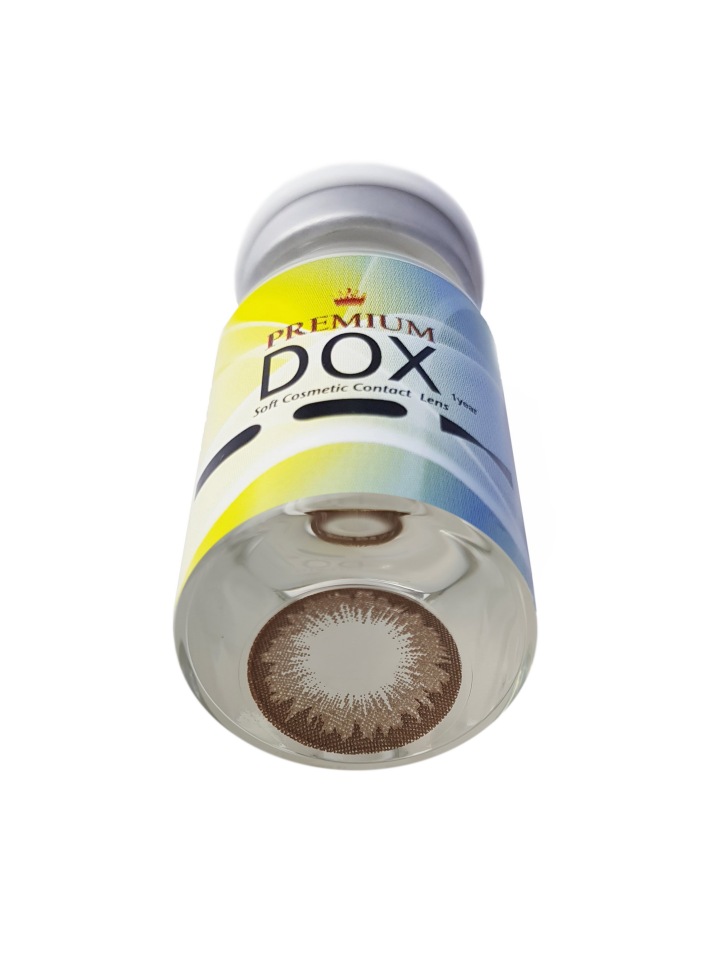 Купить Цветные контактные линзы DOX K2020 Choco Ci -1.5/BC 8.6/DIA 14.2(1 линза)