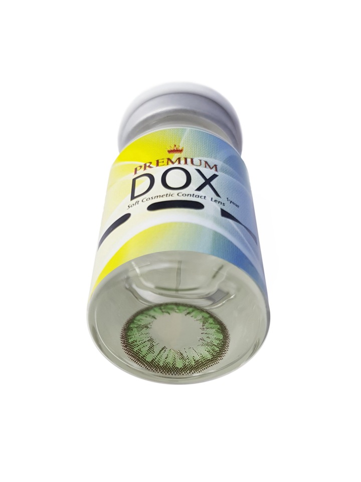 Купить Цветные контактные линзы DOX H35 Green MI 0.00/BC 8.6/DIA 14.2(1 линза)