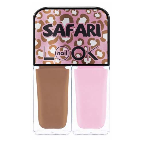 фото Лак для ногтей naillook safari pink leopard 3 мл x 2 шт