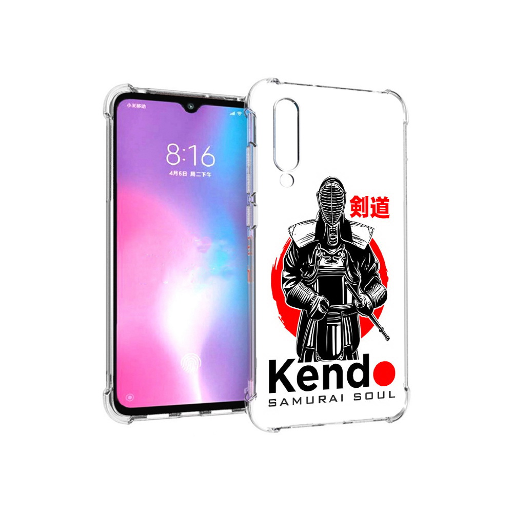 

Чехол MyPads Tocco для Xiaomi Mi CC9 рисованый самурай (PT134127.292.581), Прозрачный, Tocco