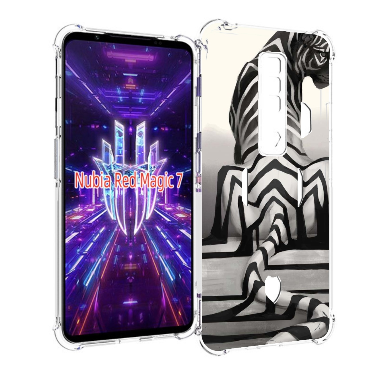 

Чехол MyPads Fantastic Beasts by Jade Mere для ZTE Nubia Red Magic 7, Прозрачный, Tocco