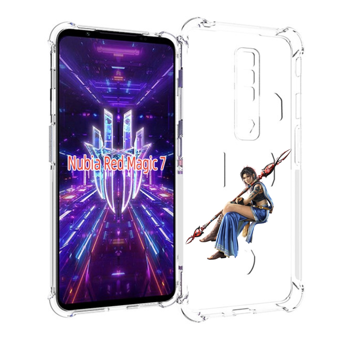 

Чехол MyPads Final-Fantasy-2 для ZTE Nubia Red Magic 7, Прозрачный, Tocco