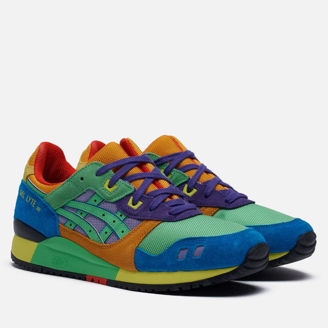 фото Кроссовки женские asics gel-lyte iii og day-lyte разноцветные 46 eu