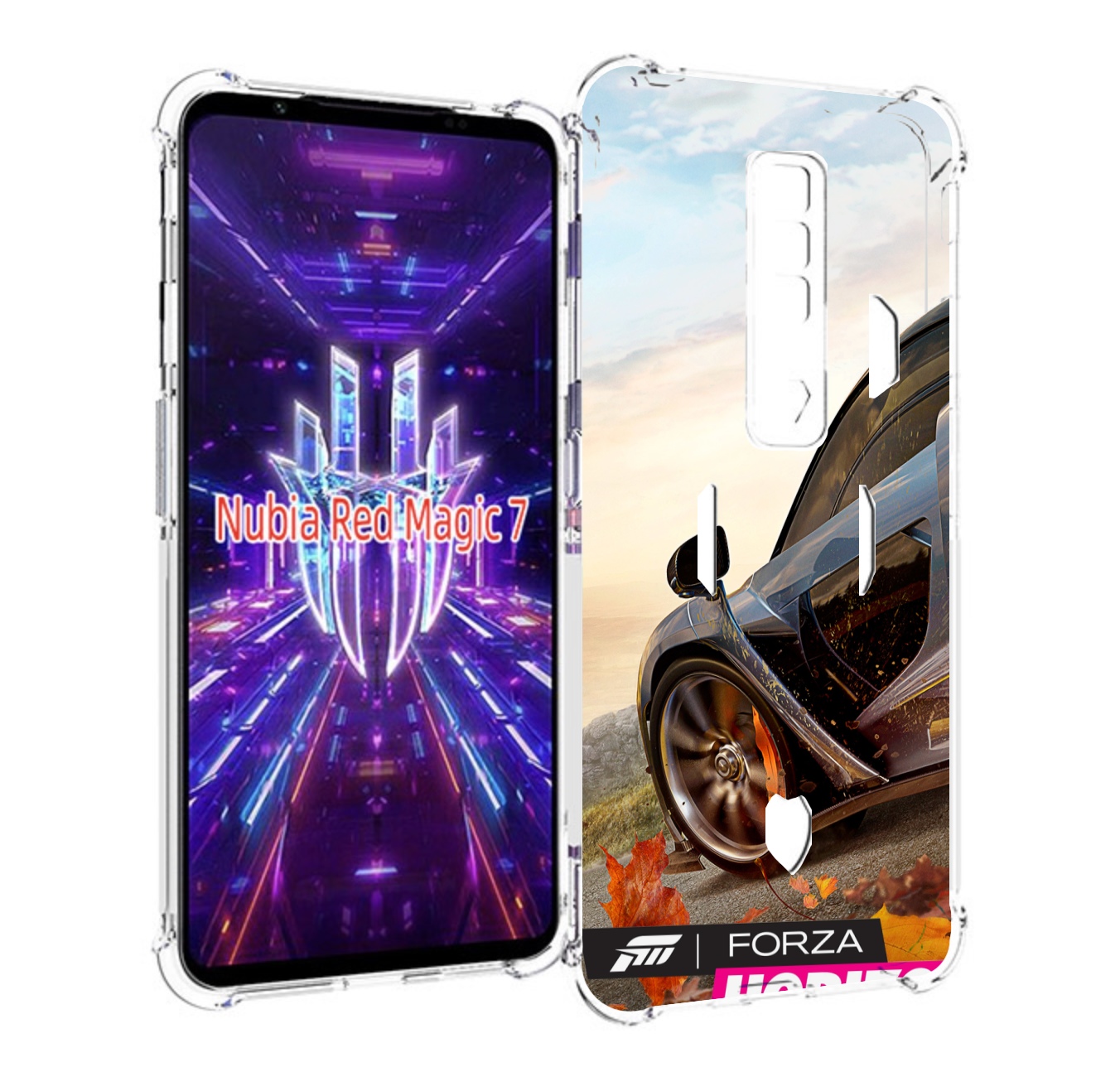 

Чехол MyPads Forza Horizon 4 для ZTE Nubia Red Magic 7, Прозрачный, Tocco