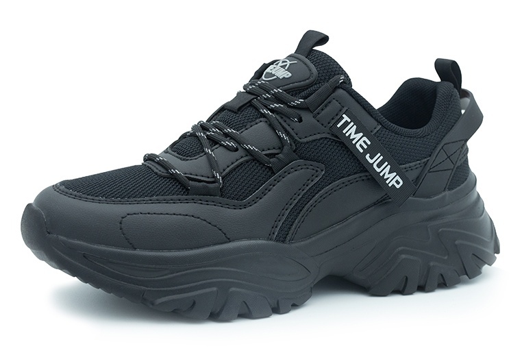 

Кроссовки женские TimeJump K2672-12 черные 36 RU, Черный, K2672-12
