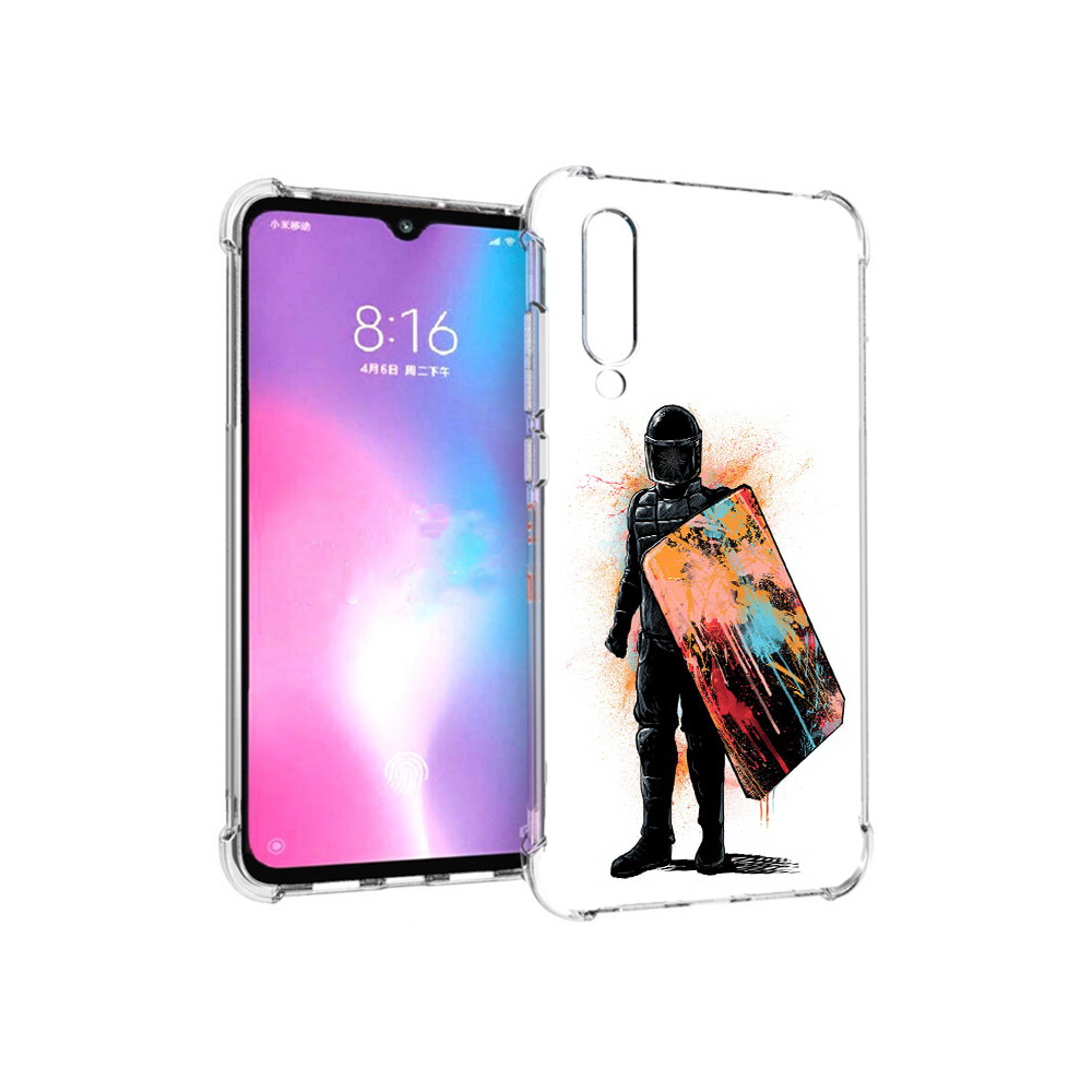 

Чехол MyPads Tocco для Xiaomi Mi CC9 солдат с красочным щитом (PT134127.292.614), Прозрачный, Tocco