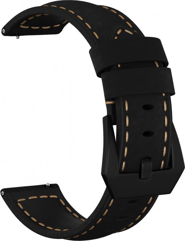 

Ремешок замшевый Suede 2 Black 22 для Elari KidPhone 2 (Черный)