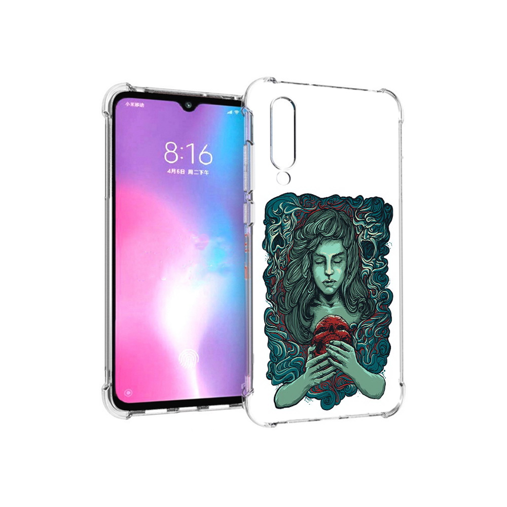 

Чехол MyPads Tocco для Xiaomi Mi CC9 спящая девушка (PT134127.292.619), Прозрачный, Tocco